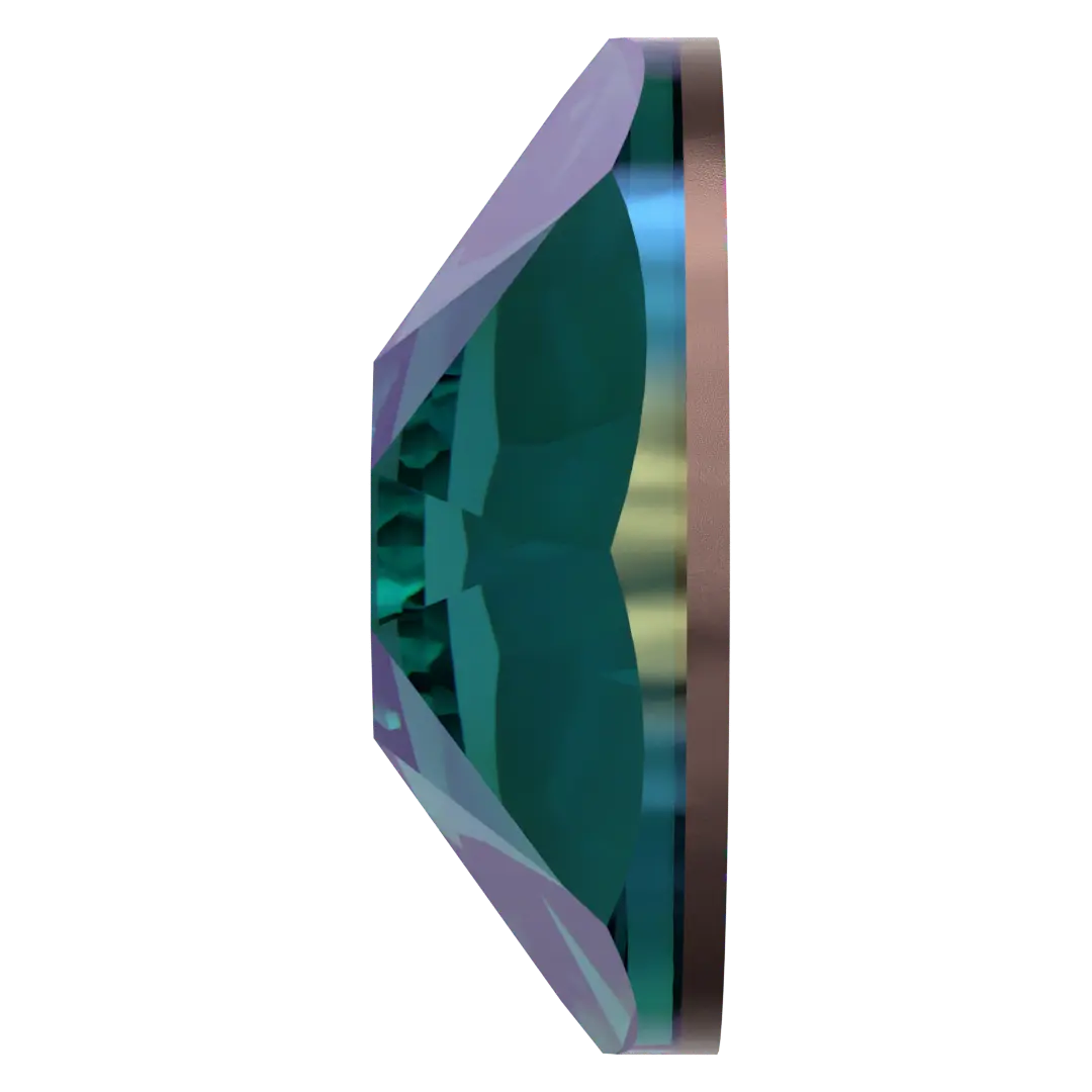 Swarovski Blue Zircon Shimmer flat back rhinestone crystal non hotfix