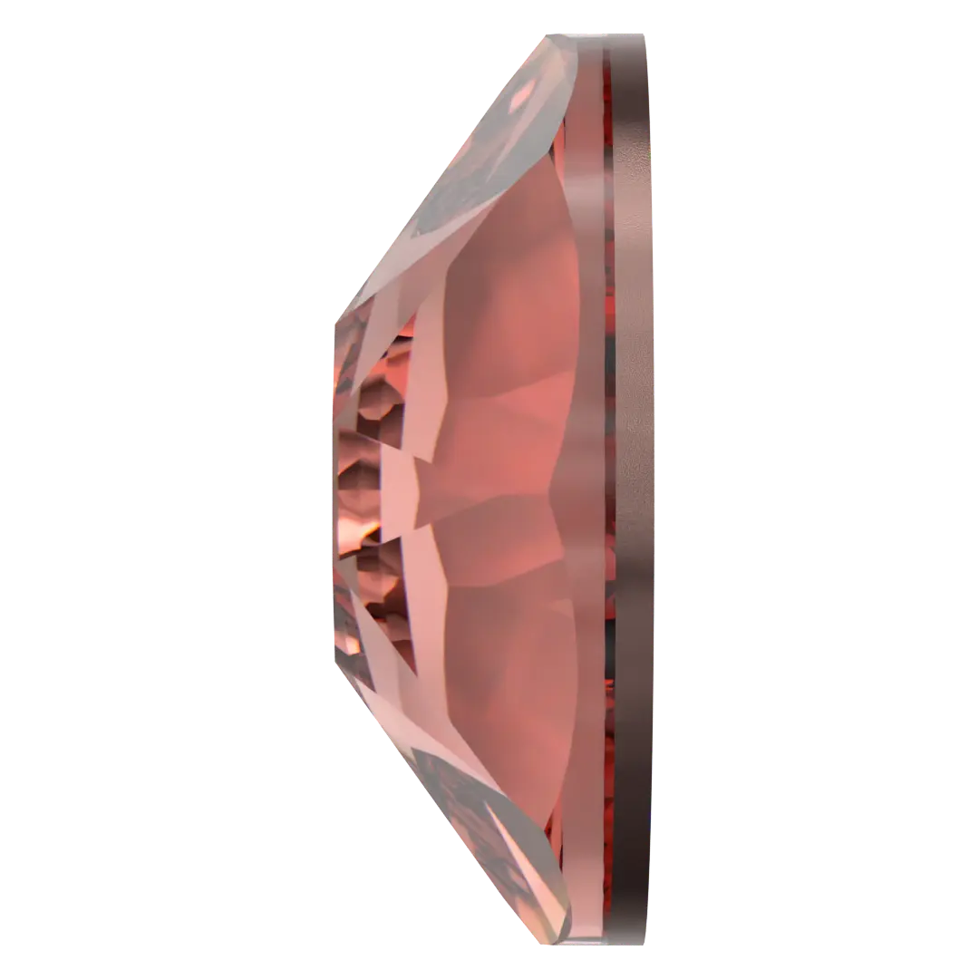 Swarovski Blush Rose flat back rhinestone crystal non hotfix
