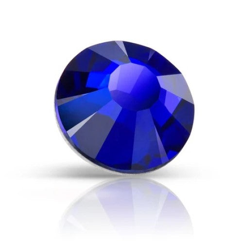 Preciosa Cobalt Blue flat back rhinestone crystal non hotfix