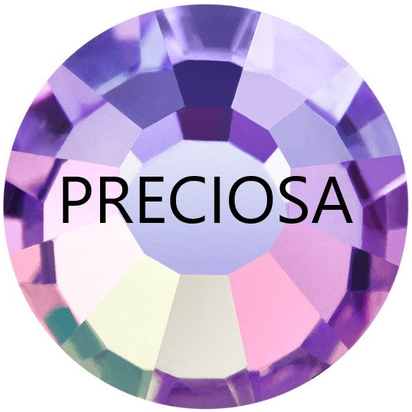 Preciosa Vitrail Light flat back rhinestone crystal non hotfix