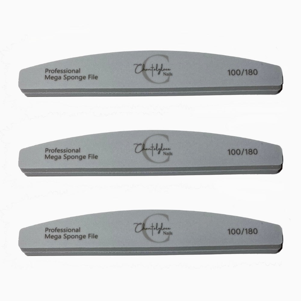 Nail Buffers with Coarse and Medium Grit