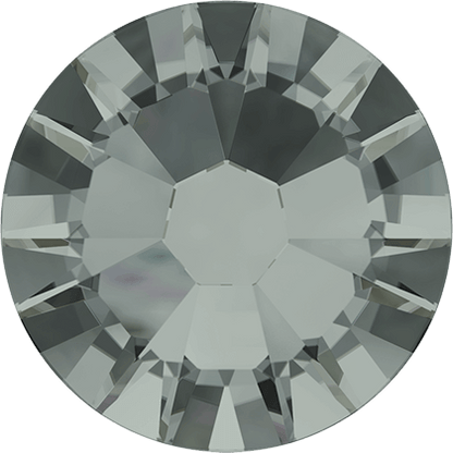 Swarovski Black Diamond flat back rhinestone crystal non hotfix