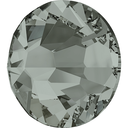 Swarovski Black Diamond flat back rhinestone crystal non hotfix