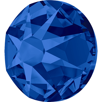 Swarovski Capri Blue flat back rhinestone crystal non hotfix