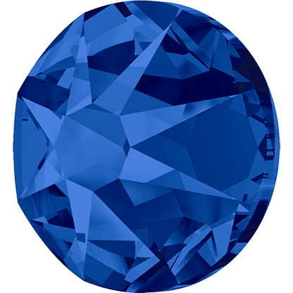 Swarovski Capri Blue flat back rhinestone crystal non hotfix