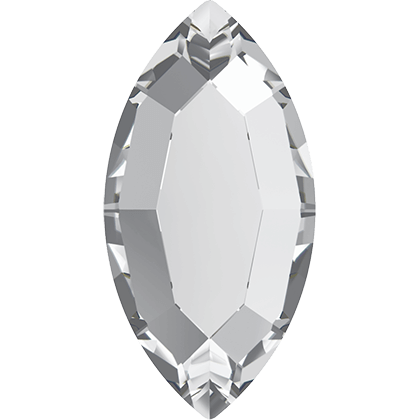 Swarovski Navette shape flat back rhinestone crystal non hotfix