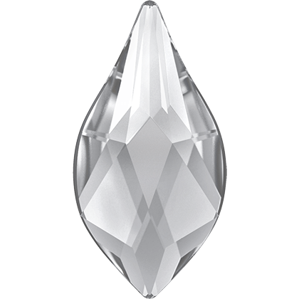 Swarovski Flame shape flat back rhinestone crystal non hotfix
