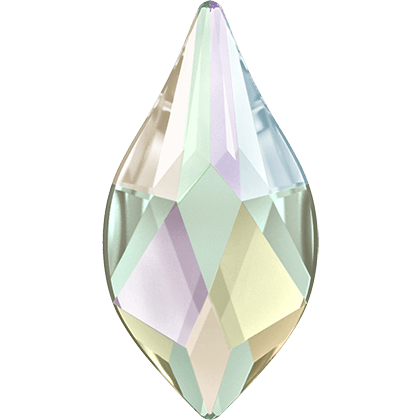 Swarovski Flame shape flat back rhinestone crystal non hotfix