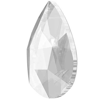 Swarovski Pear shape flat back rhinestone crystal non hotfix
