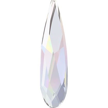 Swarovski Rain Drop shape flat back rhinestone crystal non hotfix