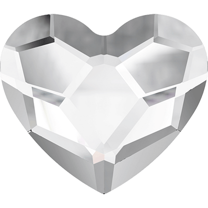 Swarovski Heart shape flat back rhinestone crystal non hotfix