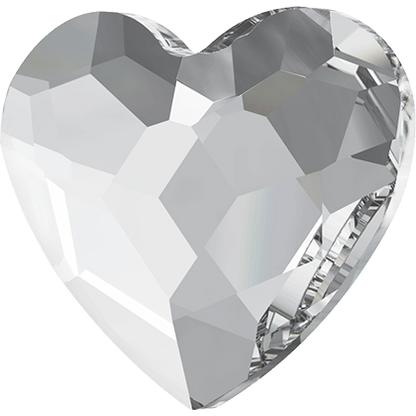 Swarovski Heart shape flat back rhinestone crystal non hotfix