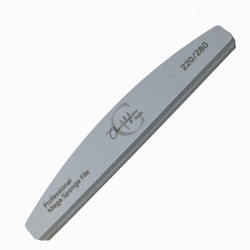 Nail Files and Buffers with fine, coarse, medium and extra fine Grit