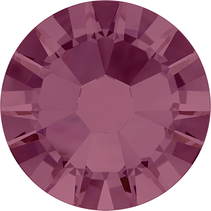 Swarovski Burgundy flat back rhinestone crystal non hotfix