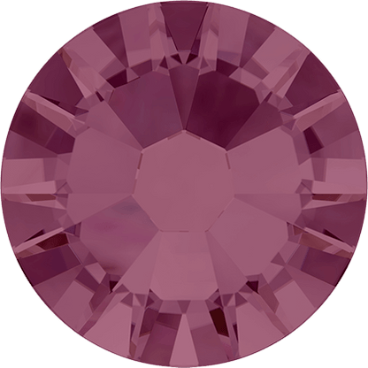 Swarovski Burgundy flat back rhinestone crystal non hotfix
