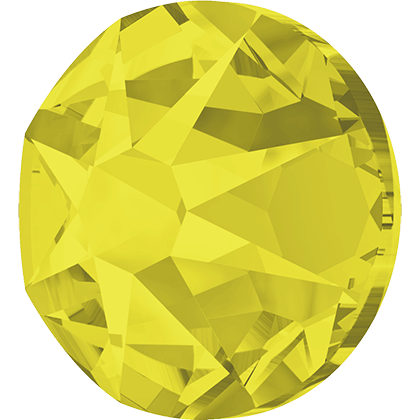 Swarovski Citrine flat back rhinestone crystal non hotfix