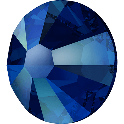 Swarovski Cobalt Shimmer flat back rhinestone crystal non hotfix