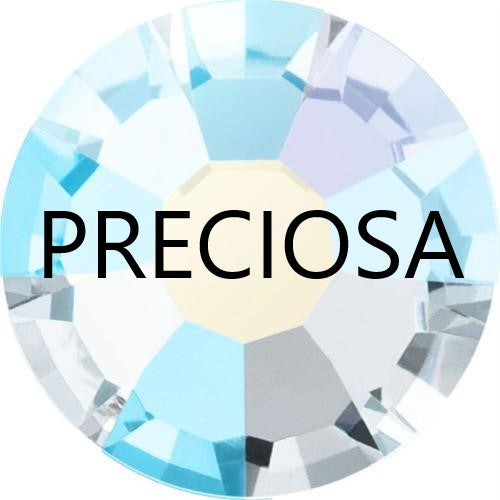Preciosa Crystal AB flat back rhinestone crystal non hotfix