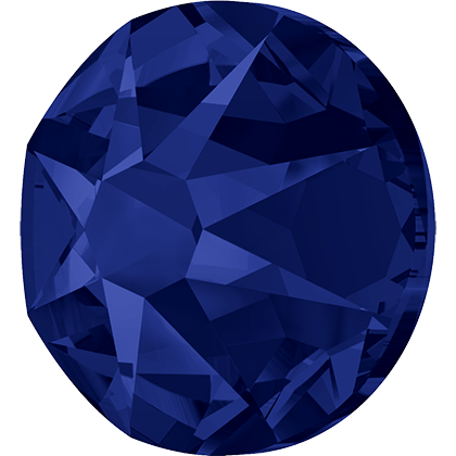 Swarovski Dark Indigo flat back rhinestone crystal non hotfix