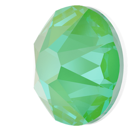 Swarovski Electric Green DeLite flat back rhinestone crystal non hotfix
