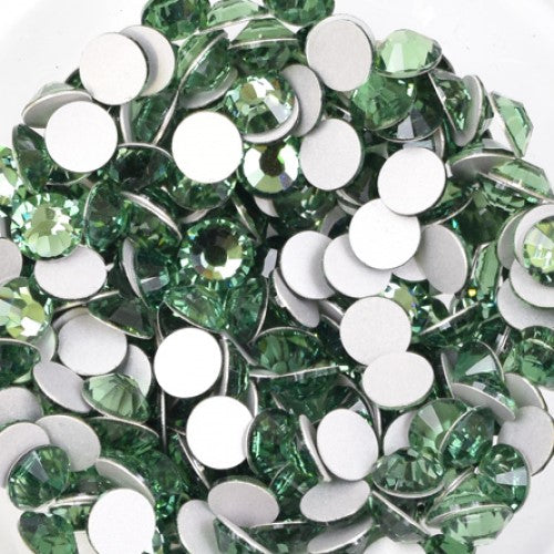 Preciosa Erinite flat back rhinestone crystal non hotfix