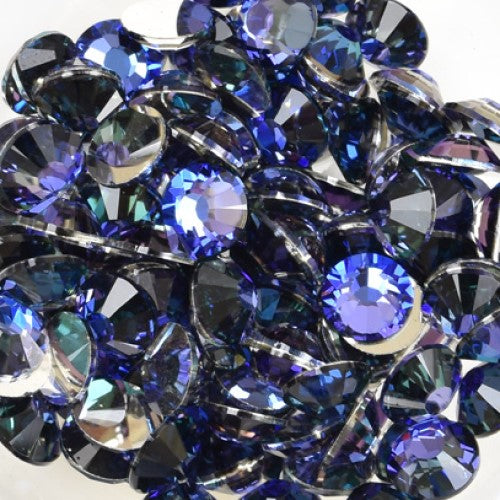 Preciosa Heliotrope flat back rhinestone crystal non hotfix