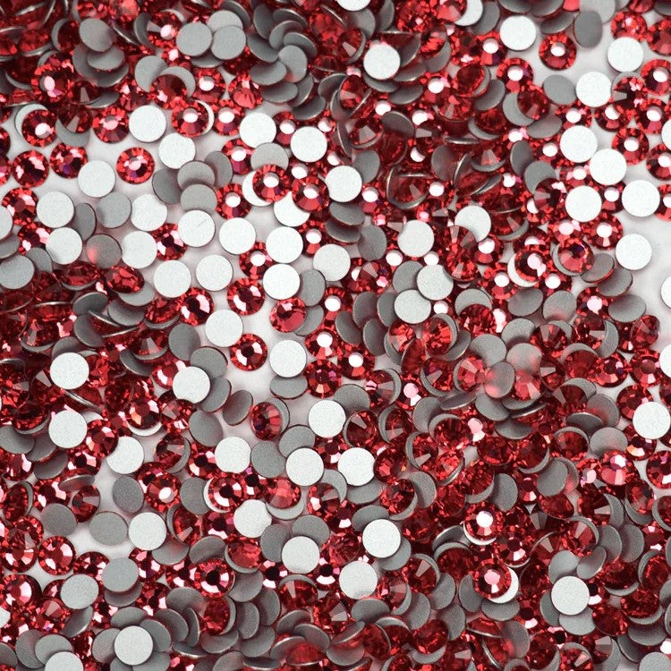 Preciosa Indian Pink flat back rhinestone crystal non hotfix