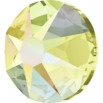 Swarovski Jonquil AB flat back rhinestone crystal non hotfix