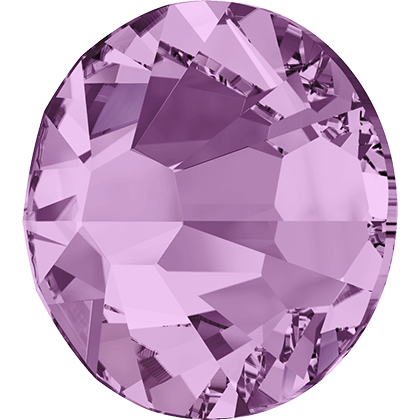 Swarovski Light Amethyst flat back rhinestone crystal non hotfix