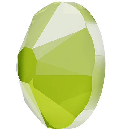 Swarovski Lime flat back rhinestone crystal non hotfix