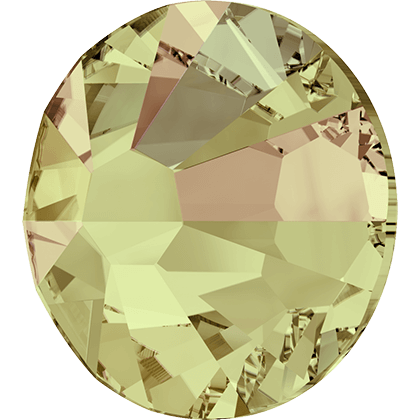 Swarovski Luminous Green flat back rhinestone crystal non hotfix