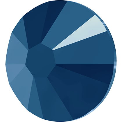 Swarovski Metallic Blue flat back rhinestone crystal non hotfix