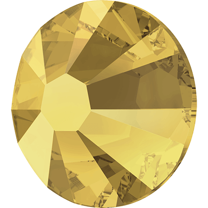 Swarovski Metallic Sunshine flat back rhinestone crystal non hotfix
