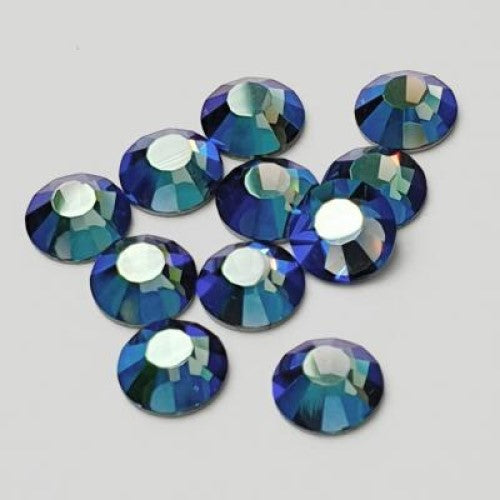 Preciosa Montana AB flat back rhinestone crystal non hotfix