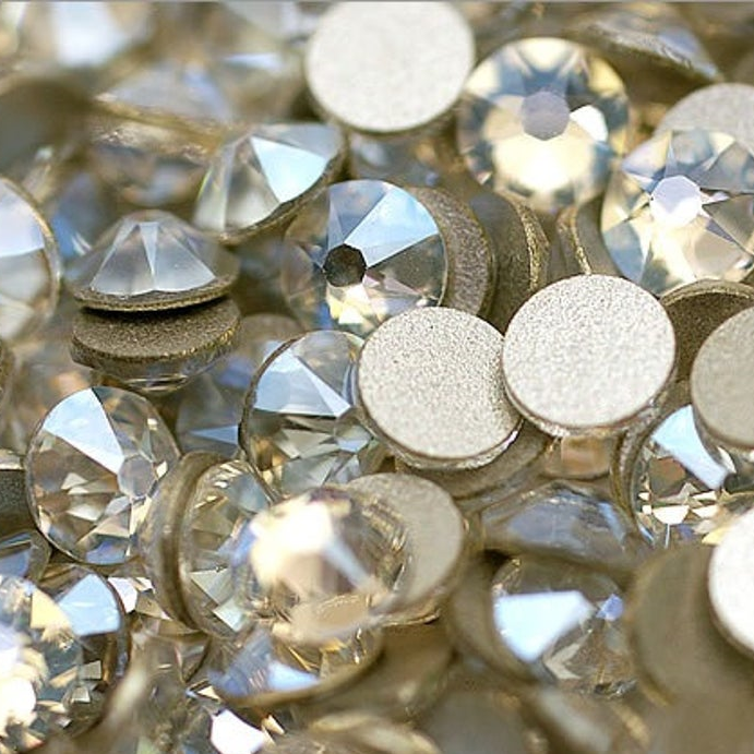 Swarovski Moon light flat back rhinestone crystal non hotfix