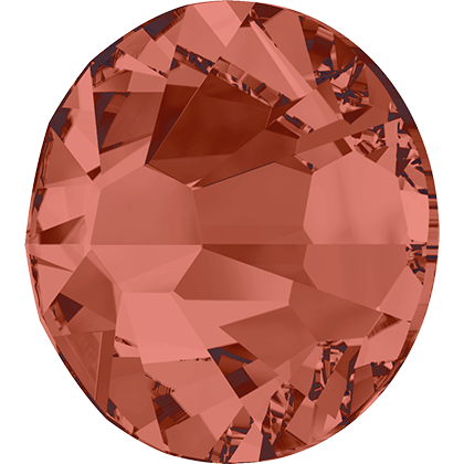 Swarovski Padparadscha flat back rhinestone crystal non hotfix