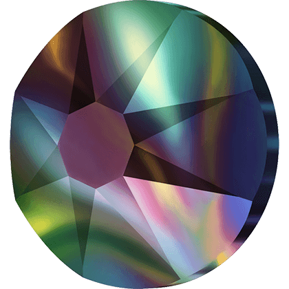 Swarovski Rainbox Dark flat back rhinestone crystal non hotfix