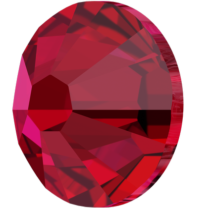 Swarovski Scarlet flat back rhinestone crystal non hotfix