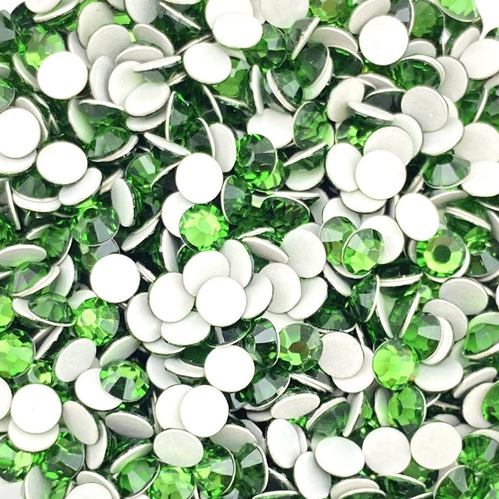 Preciosa Shamrock flat back rhinestone crystal non hotfix