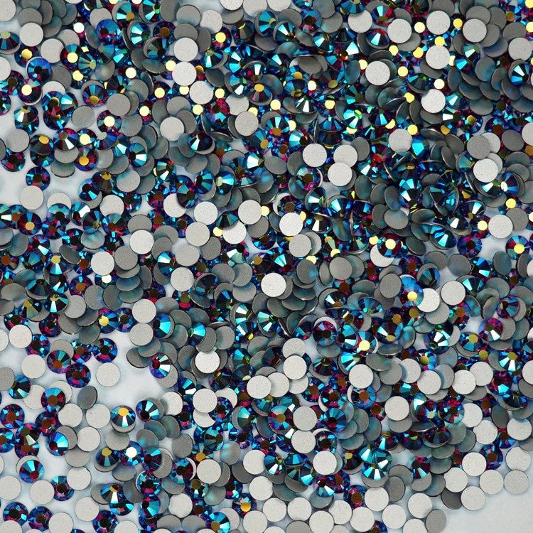 Preciosa Siam AB flat back rhinestone crystal non hotfix