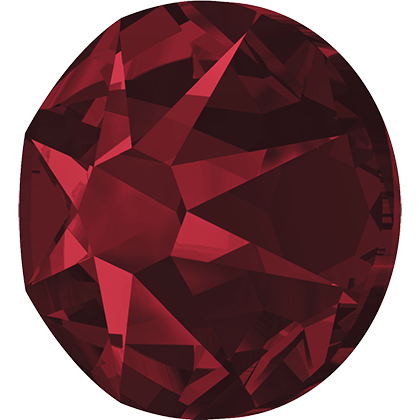 Swarovski Siam flat back rhinestone crystal non hotfix