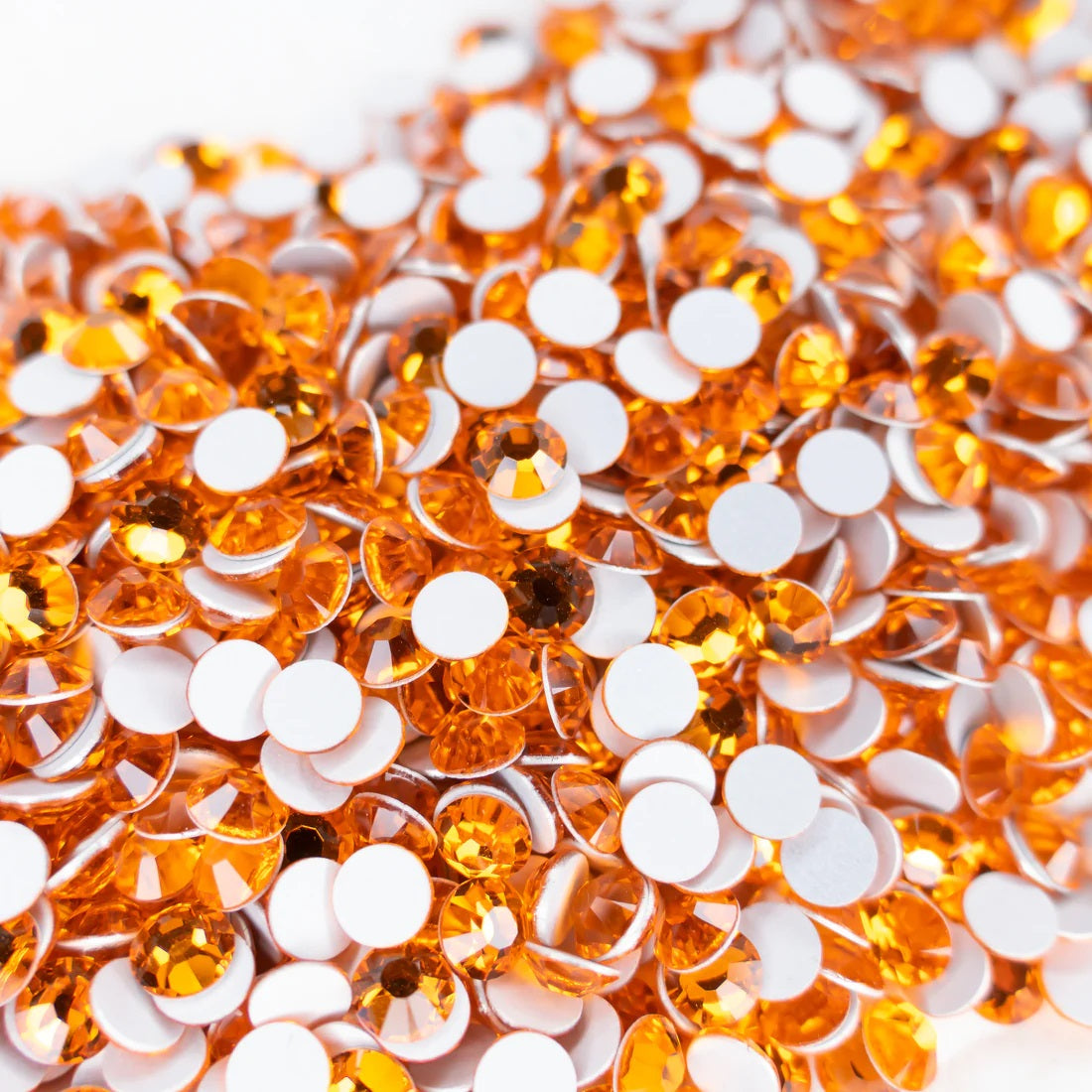 Preciosa Sun flat back rhinestone crystal non hotfix