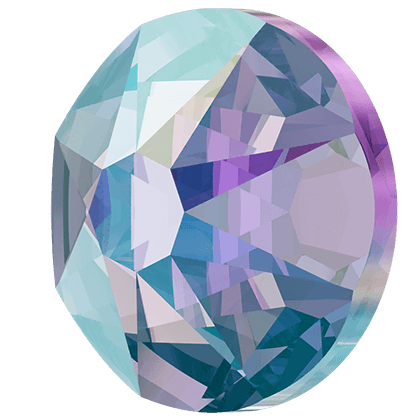 Swarovski Tanzanite Shimmer flat back rhinestone crystal non hotfix