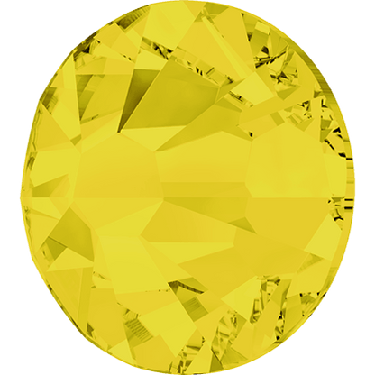 Swarovski Yellow Opal flat back rhinestone crystal non hotfix