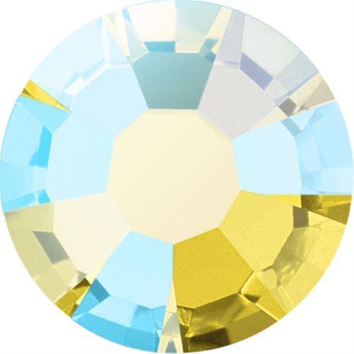 Preciosa Citrine AB flat back rhinestone crystal non hotfix