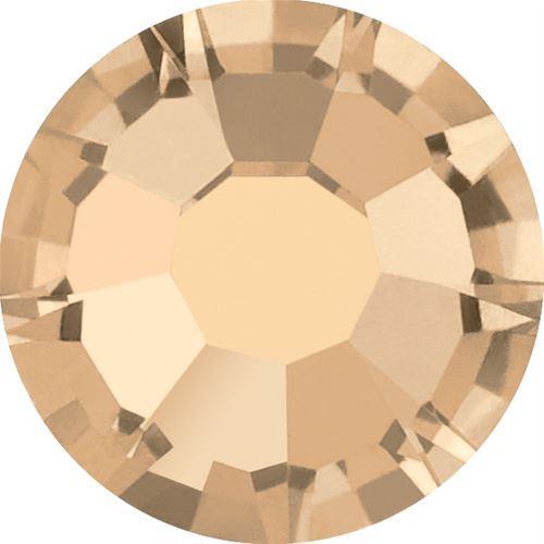 Preciosa Honey flat back rhinestone crystal non hotfix