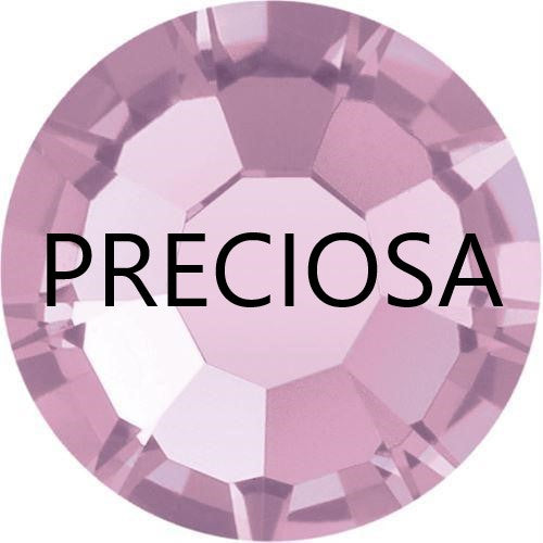 Preciosa Light Amethyst flat back rhinestone crystal non hotfix