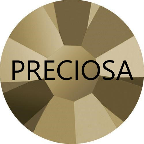 Preciosa Monte Carlo flat back rhinestone crystal non hotfix