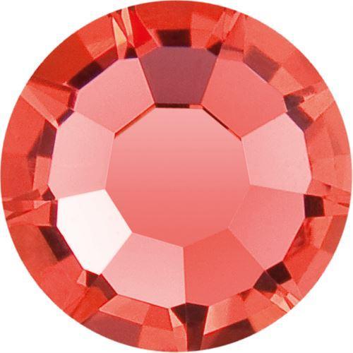 Preciosa Padparadscha flat back rhinestone crystal non hotfix