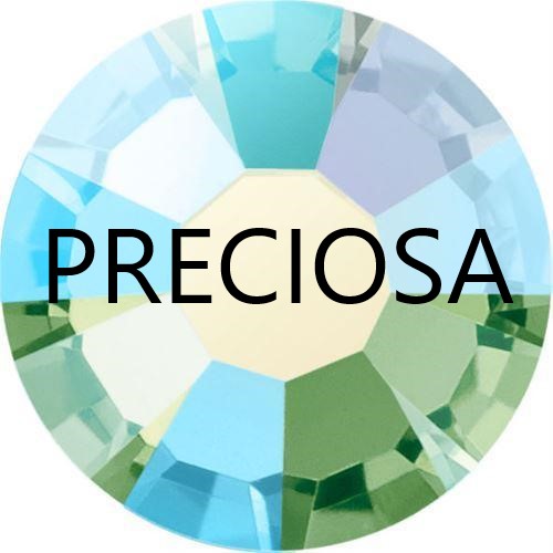 Preciosa Peridot AB flat back rhinestone crystal non hotfix